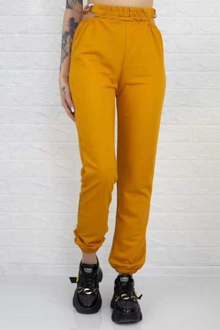 Pantaloni Dama 3010 Mustar » meishop.life