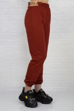 Pantaloni Dama 3011 Caramiziu » meishop.life