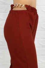 Pantaloni Dama 3011 Caramiziu » meishop.life