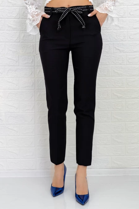 Pantaloni Dama 2291 Negru » meishop.life