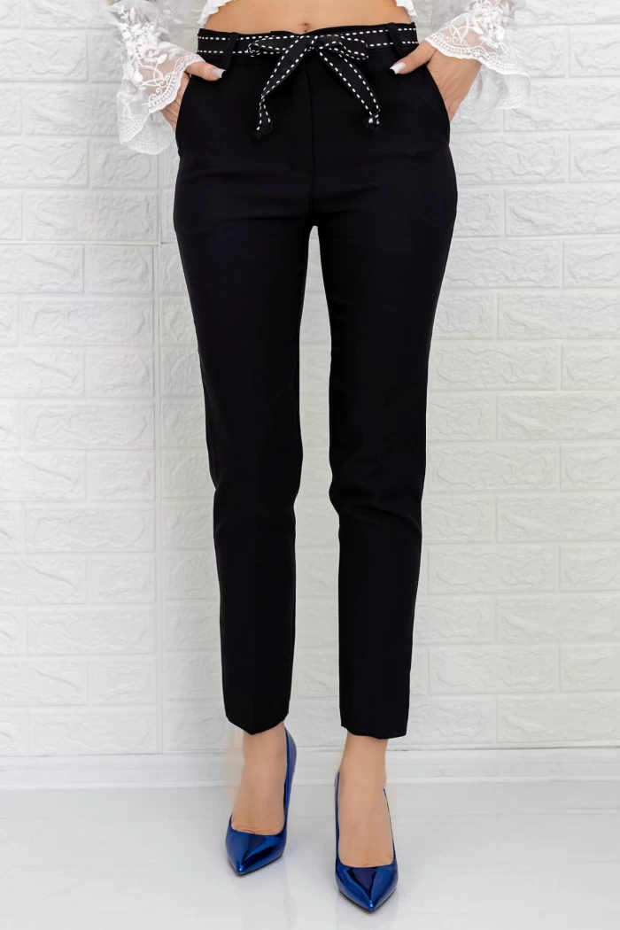 Pantaloni Dama 2291 Negru » meishop.life