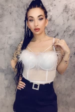Top Dama 6621 Alb » meishop.life