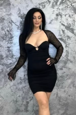 Rochie Dama 858059 Negru » meishop.life