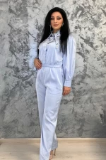 Salopeta Dama W9091 Albastru » meishop.life