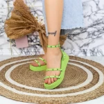 Sandale Dama 2WS13 Verde » meishop.life