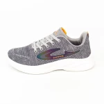 Pantofi Sport Barbati F2245 Gri deschis-Portocaliu » meishop.life