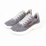 Pantofi Sport Barbati F2245 Gri deschis-Portocaliu » meishop.life