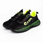 Pantofi Sport Barbati HQ1892-5 Negru-Verde » meishop.life