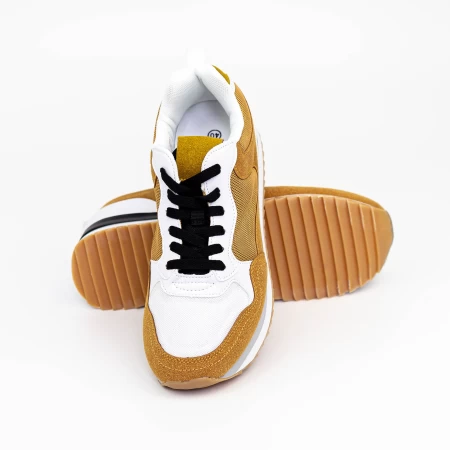 Pantofi Sport Barbati SH-123 Galben » meishop.life