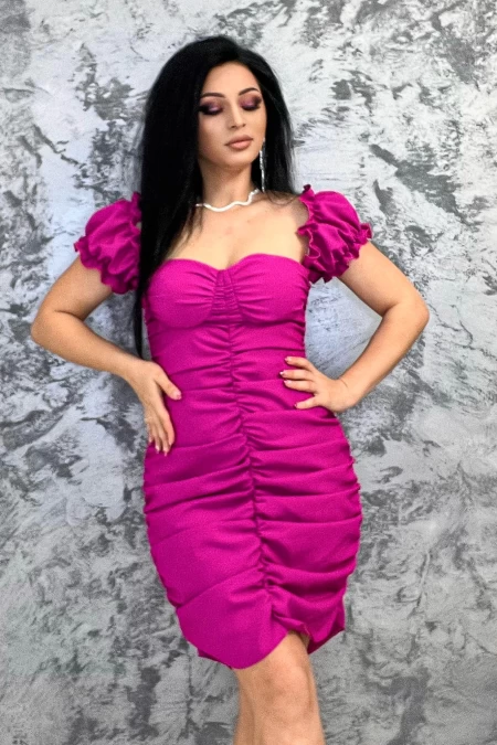 Rochie Dama 965042 Ciclam » meishop.life