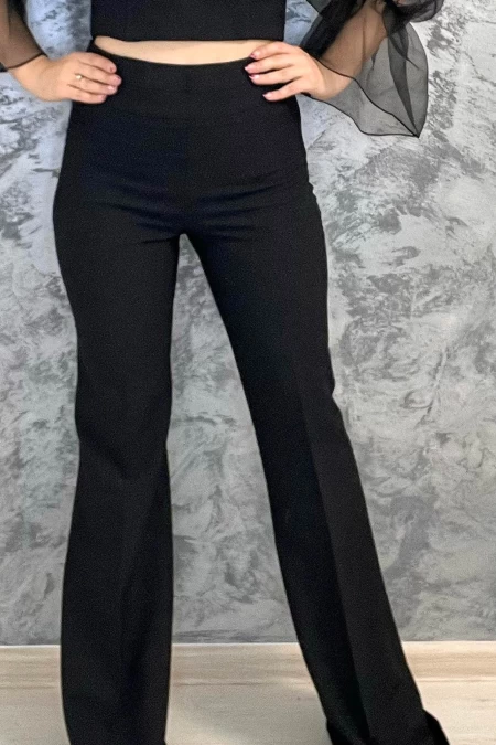 Pantaloni Dama 2619 Negru » meishop.life