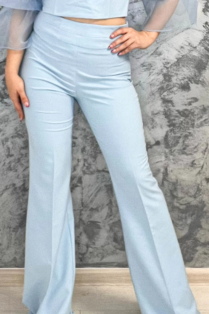 Pantaloni Dama 2619 Albastru » meishop.life