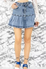 Fusta Denim 22Y70176-220 Albastru » meishop.life