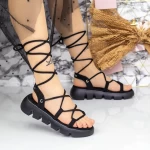 Sandale Dama 2WS15 Negru » meishop.life