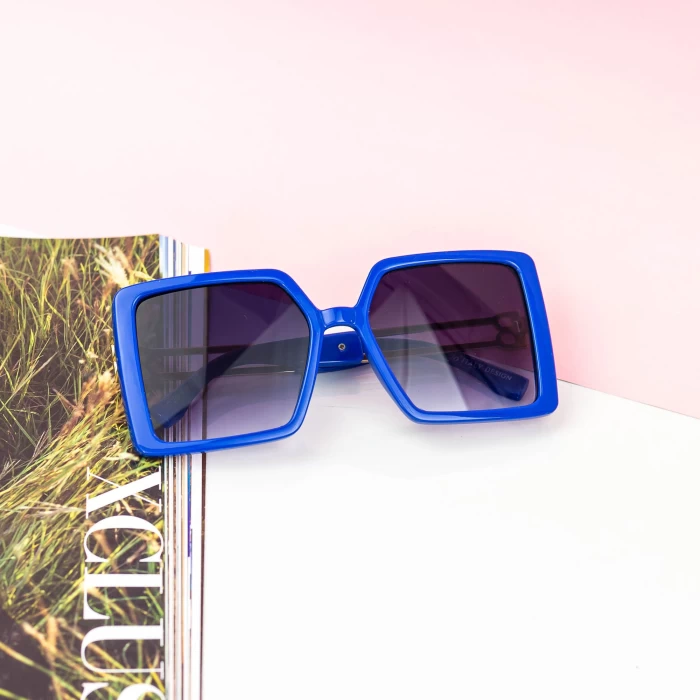 Ochelari de Soare Dama 2020-214 Albastru » meishop.life