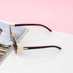 Ochelari de Soare Dama 20306 Auriu-Maro » meishop.life