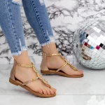Sandale Dama 2WS1 Champagne » meishop.life