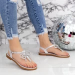 Sandale Dama 2WS6 Argintiu » meishop.life