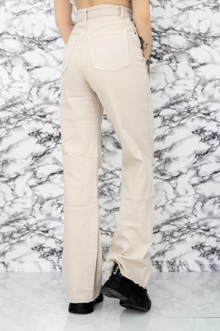 Blugi Dama SJ952-4 Bej » meishop.life