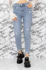 Blugi Dama 90393 Albastru » meishop.life