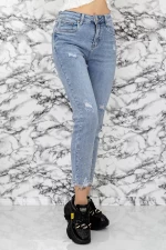 Blugi Dama 90393 Albastru » meishop.life