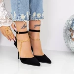 Pantofi Stiletto 2KV80 Negru » meishop.life