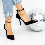 Pantofi Stiletto 2KV80 Negru » meishop.life