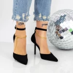 Pantofi Stiletto 2KV80 Negru » meishop.life