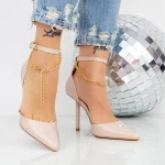 Pantofi Stiletto 2KV80 Bej » meishop.life