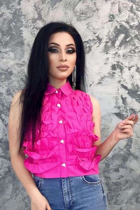 Bluza Dama 9536 Fucsia » meishop.life