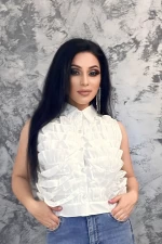 Bluza Dama 9536 Alb » meishop.life