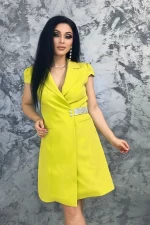 Rochie Dama E19089 Verde deschis » meishop.life