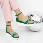 Sandale Dama 2HXS12 Verde » meishop.life