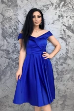 Rochie Dama 005 Albastru » meishop.life