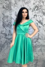 Rochie Dama 005 Verde » meishop.life
