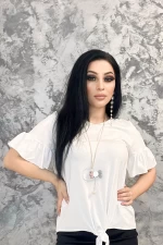 Bluza Dama 16249 Alb » meishop.life