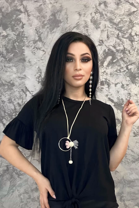 Bluza Dama 16249 Negru » meishop.life