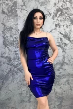 Rochie Dama 32955 Albastru » meishop.life