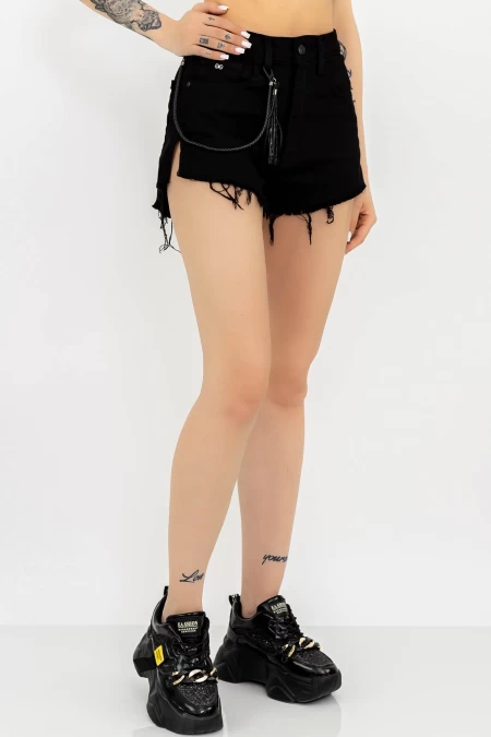 Blugi Scurti Dama SH112-1 Negru Mina