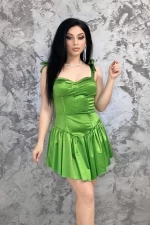Rochie Dama 10564 Verde deschis » meishop.life