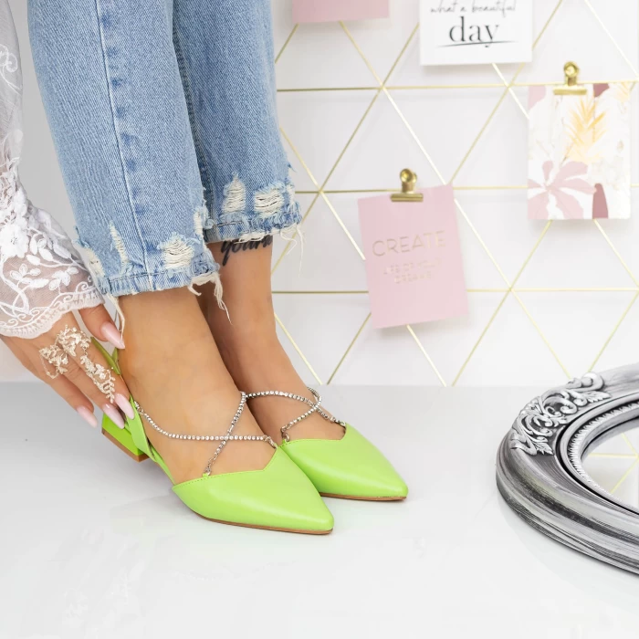 Balerini Dama 2LE13 Verde » meishop.life