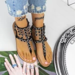Sandale Dama 2PT1 Negru » meishop.life