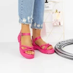 Sandale Dama G689-1 Fucsia » meishop.life