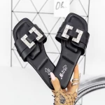 Papuci Dama 562-1 Negru » meishop.life