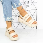Sandale Dama 2HXS5 Bej » meishop.life