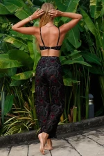 Costum de Baie Dama 3 Piese SD-1209 Negru » meishop.life