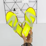 Papuci Dama 2HXS27 Galben » meishop.life