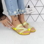 Papuci Dama 2HXS27 Galben » meishop.life