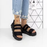 Sandale Dama 2HXS5 Negru » meishop.life