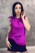 Bluza Dama 1531 Ciclam » meishop.life